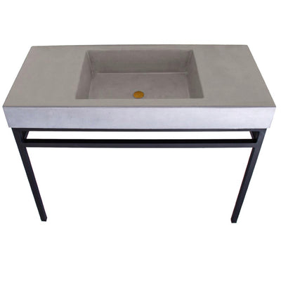 box sink console vanity 36" Gentle Grey