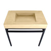 ramp sink console vanity 36" Tuckered Taupe