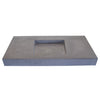 gentle grey concrete color sample