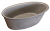 concrete tub Gentle Grey 56"