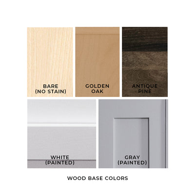 wood base colors